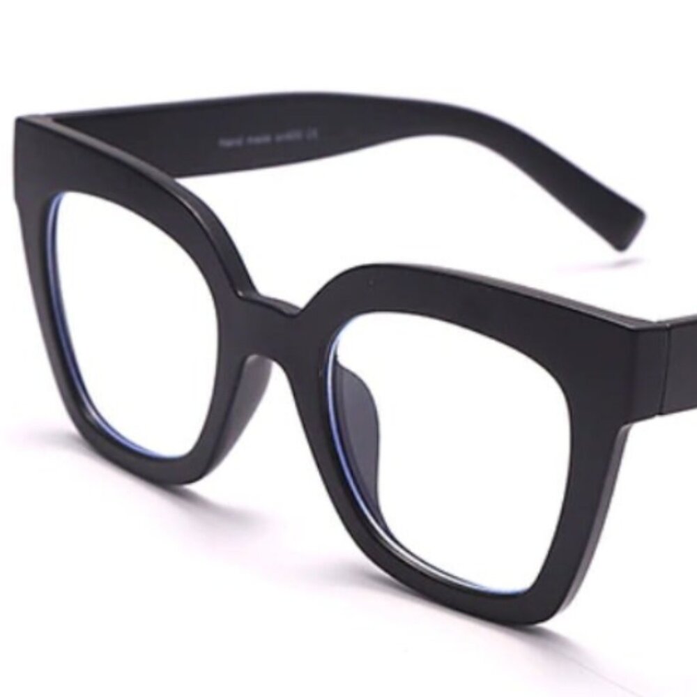 Madame Dopes Matte Black Blue-Ray Glasses